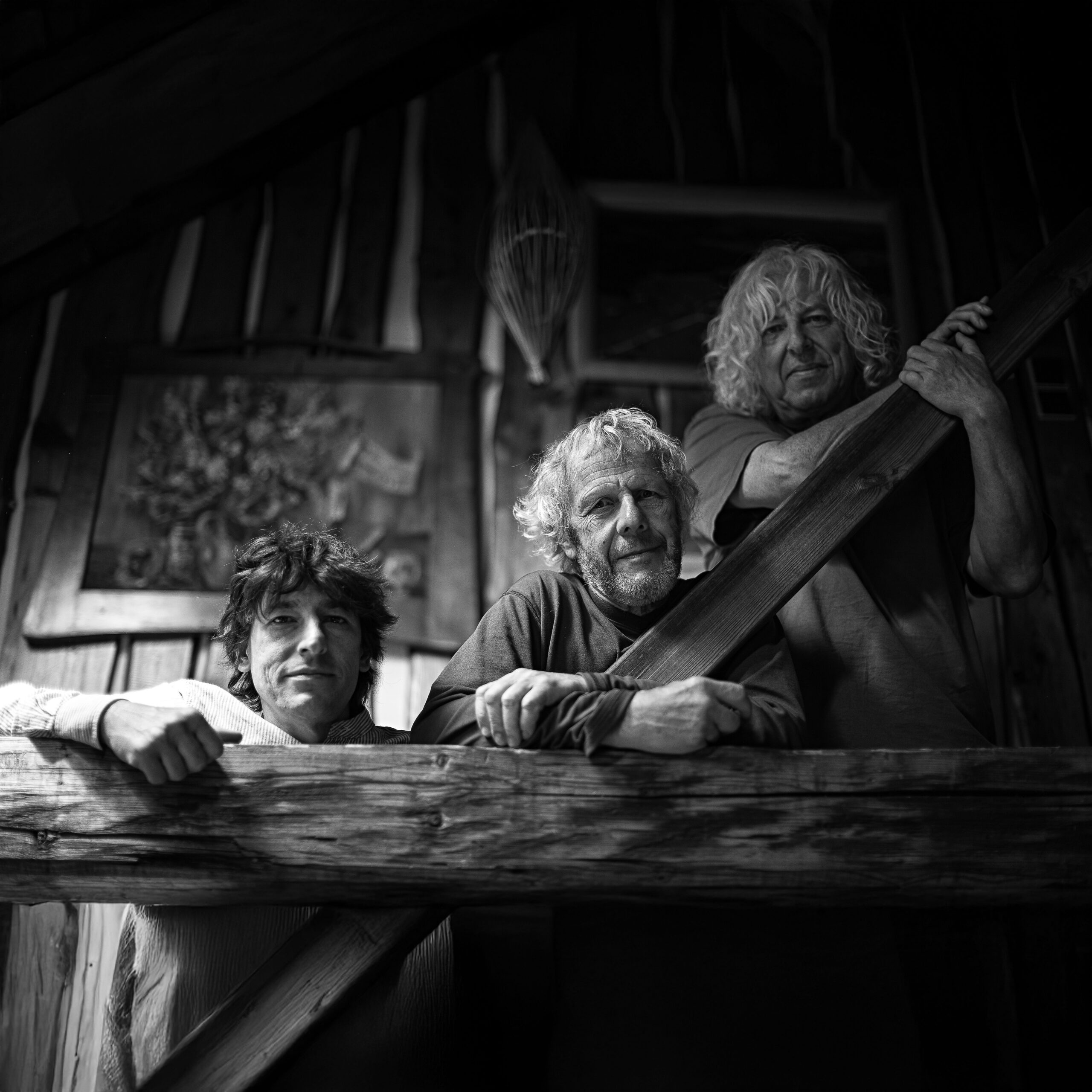 Jiri SMRZ s DOBROVODEM Ivan Krenek, Jiri Smrz, Ben Lovett IMDX7925_CTVEREC_BW